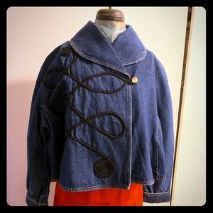 Vintage short denim jacket